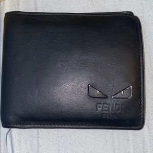 Authentic fendi wallet with original box and bag